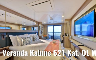 Veranda Kabine 621 Kat. OL World Voyager