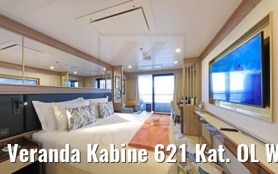 Veranda Kabine 621 Kat. OL World Voyager