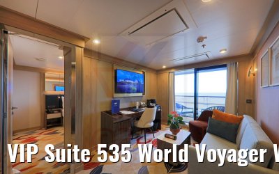 VIP Suite 535 World Voyager Wohnbereich