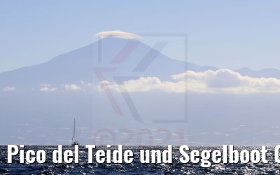 Pico del Teide und Segelboot 03.05.2021