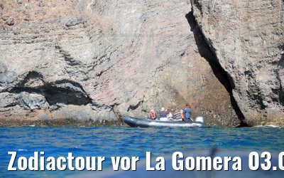 Zodiactour vor La Gomera 03.05.2021