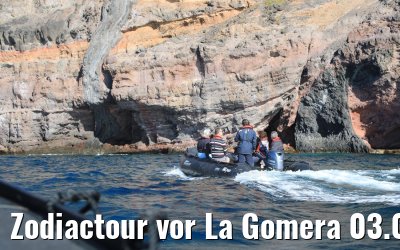 Zodiactour vor La Gomera 03.05.2021