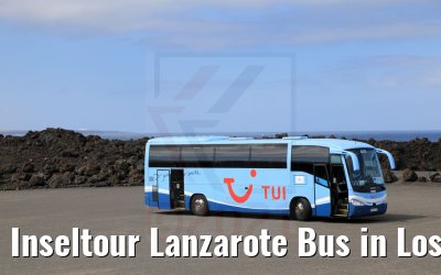 Inseltour Lanzarote Bus in Los Hervideros World Voyager