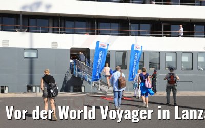 Vor der World Voyager in Lanzarote 06.05.2021