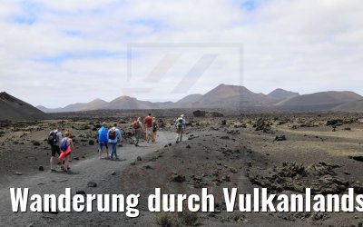 Wanderung durch Vulkanlandschaften auf Lanzarote 06.05.2021