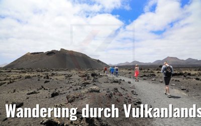Wanderung durch Vulkanlandschaften auf Lanzarote 06.05.2021
