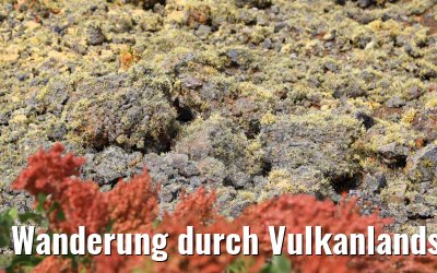 Wanderung durch Vulkanlandschaften auf Lanzarote 06.05.2021