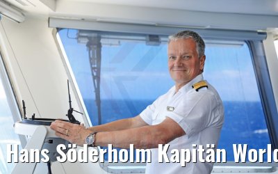 Hans Söderholm Kapitän World Voyager