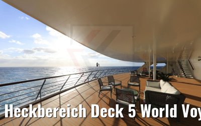 Heckbereich Deck 5 World Voyager
