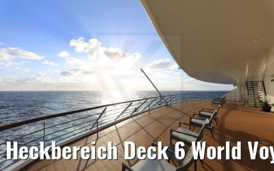 Heckbereich Deck 6 World Voyager