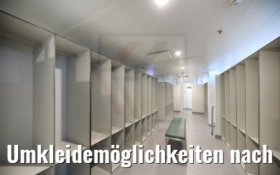 Umkleidemöglichkeiten nach Expeditionen World Voyager