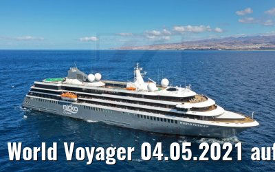 World Voyager 04.05.2021 auf See vor Maspalomas