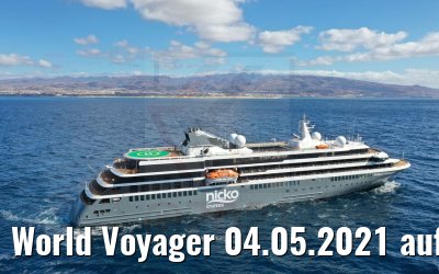 World Voyager 04.05.2021 auf See vor Maspalomas