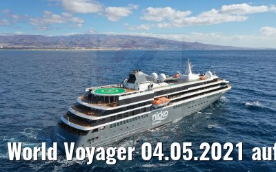 World Voyager 04.05.2021 auf See vor Maspalomas