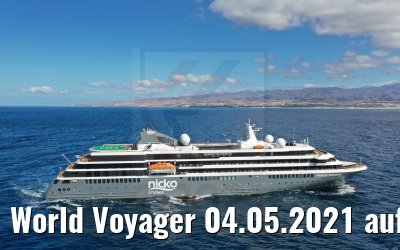 World Voyager 04.05.2021 auf See vor Maspalomas