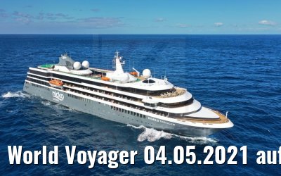 World Voyager 04.05.2021 auf See vor Maspalomas