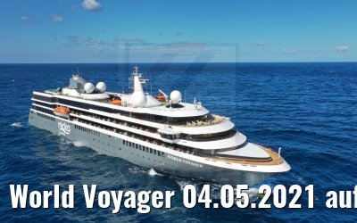 World Voyager 04.05.2021 auf See vor Maspalomas