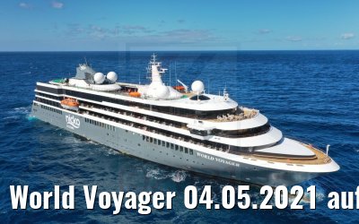 World Voyager 04.05.2021 auf See vor Maspalomas