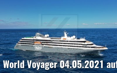 World Voyager 04.05.2021 auf See vor Maspalomas
