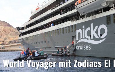 World Voyager mit Zodiacs El Hierro 02.05.2021