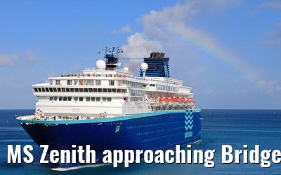 MS Zenith approaching Bridgetown, Barbados 13.02.2018