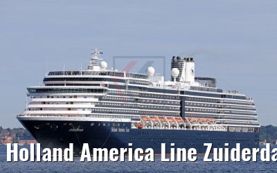 Holland America Line Zuiderdam 11.06.2017 arriving Kiel