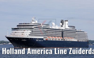 Holland America Line Zuiderdam 11.06.2017 arriving Kiel