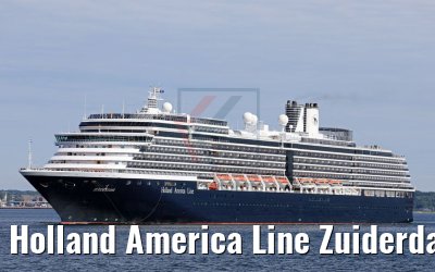 Holland America Line Zuiderdam 11.06.2017 arriving Kiel