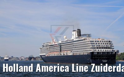 Holland America Line Zuiderdam 11.06.2017 arriving Kiel