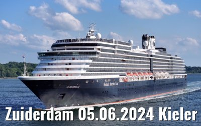 Zuiderdam 05.06.2024 Kieler Förde