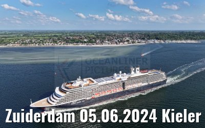 Zuiderdam 05.06.2024 Kieler Förde