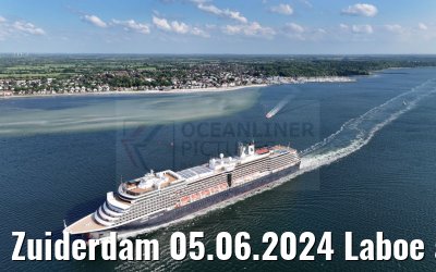 Zuiderdam 05.06.2024 Laboe and beaches