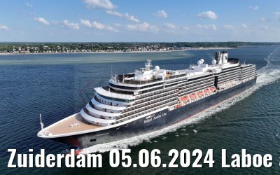 Zuiderdam 05.06.2024 Laboe and beaches