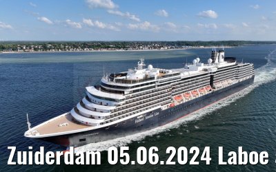 Zuiderdam 05.06.2024 Laboe and beaches