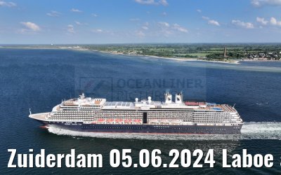 Zuiderdam 05.06.2024 Laboe and beaches