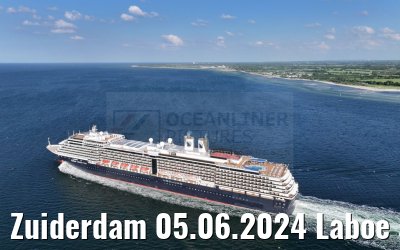 Zuiderdam 05.06.2024 Laboe and beaches