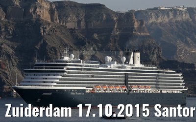 Zuiderdam 17.10.2015 Santorini