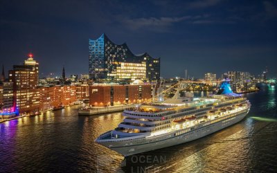 Artania 29.09.2026 departure Hamburg Elbphilharmonie