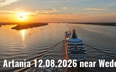 Artania 12.08.2026 near Wedel solar eclipse