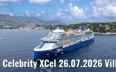 Celebrity XCel 26.07.2026 Villefranche