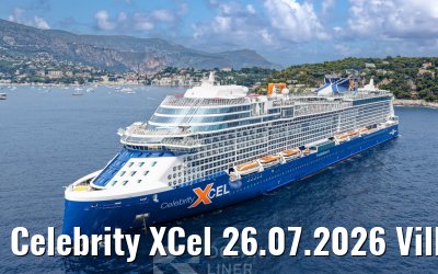 Celebrity XCel 26.07.2026 Villefranche