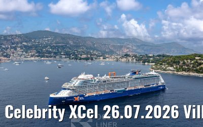 Celebrity XCel 26.07.2026 Villefranche