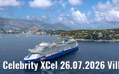 Celebrity XCel 26.07.2026 Villefranche