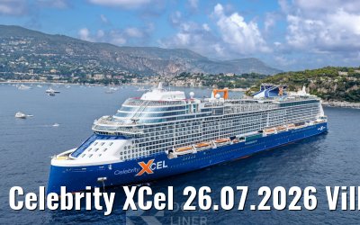 Celebrity XCel 26.07.2026 Villefranche