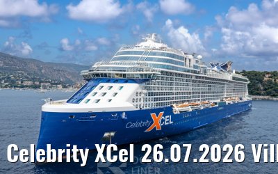 Celebrity XCel 26.07.2026 Villefranche