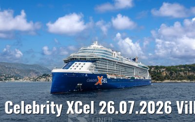 Celebrity XCel 26.07.2026 Villefranche