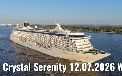 Crystal Serenity 12.07.2026 Wittenbergen