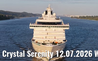 Crystal Serenity 12.07.2026 Wittenbergen