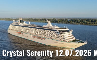 Crystal Serenity 12.07.2026 Wittenbergen