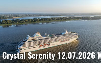 Crystal Serenity 12.07.2026 Wittenbergen
